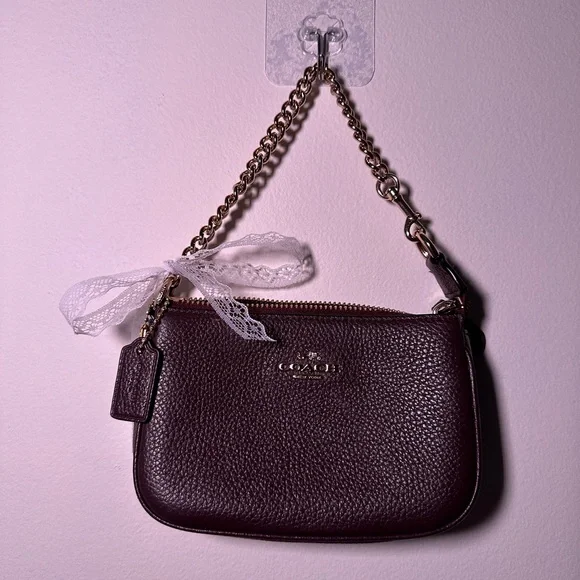 Coach burgundy Nolita Bag - Picture 1 of 6